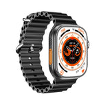 WS-E9 Ultra 2.2 inch IP67 Waterproof Metal Buckle Ocean Silicone Band Smart Watch, Support Heart Rate / NFC, Metal Buckle Ocean Silicone Band (Black), Metal Buckle Ocean Silicone Band (Orange), Metal Buckle Ocean Silicone Band (Blue)                   ...