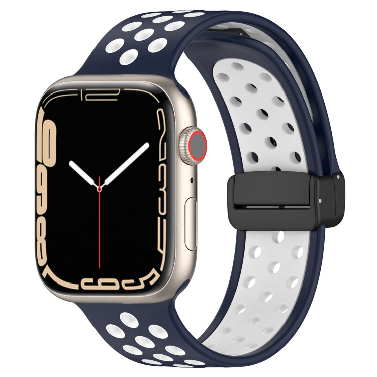 Magnetic Buckle Silicone Watch Band, For Apple Watch 3 42mm, For Apple Watch 2 42mm, For Apple Watch 2 38mm