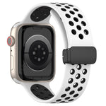 Magnetic Buckle Silicone Watch Band, For Apple Watch 42mm, For Apple Watch 38mm