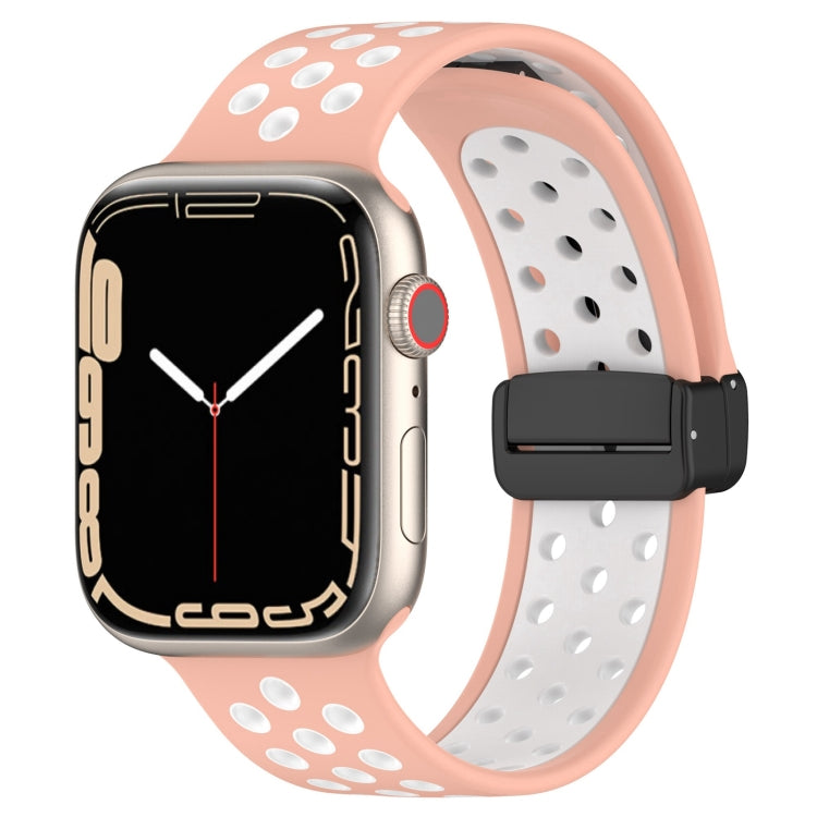 Magnetic Buckle Silicone Watch Band, For Apple Watch 42mm, For Apple Watch 38mm