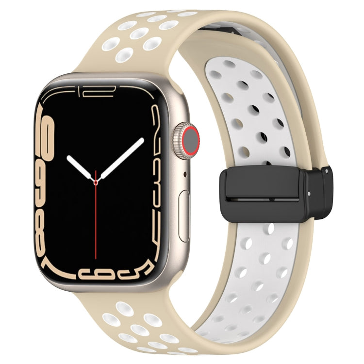 Magnetic Buckle Silicone Watch Band, For Apple Watch 42mm, For Apple Watch 38mm