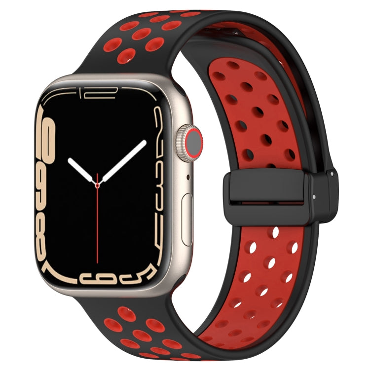 Magnetic Buckle Silicone Watch Band, For Apple Watch 42mm, For Apple Watch 38mm