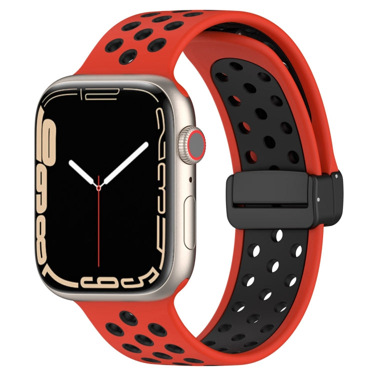 Magnetic Buckle Silicone Watch Band, For Apple Watch 42mm, For Apple Watch 38mm