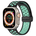 Magnetic Buckle Silicone Watch Band, For Apple Watch 8 41mm, For Apple Watch 8 45mm, For Apple Watch Ultra 2 49mm
