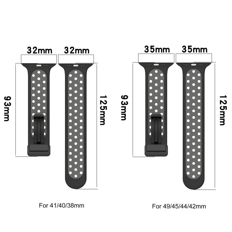 Magnetic Buckle Silicone Watch Band, For Apple Watch SE 40mm, For Apple Watch SE 44mm, For Apple Watch 6 40mm