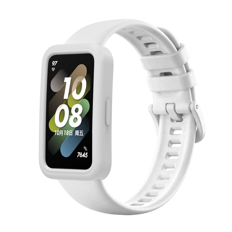 Silicone Protective Case + Silicone Watch Band Kit, For Huawei Band 8