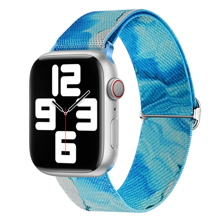 Painted Pattern Nylon Replacement Watch Band, For Apple Watch 42mm, For Apple Watch 38mm