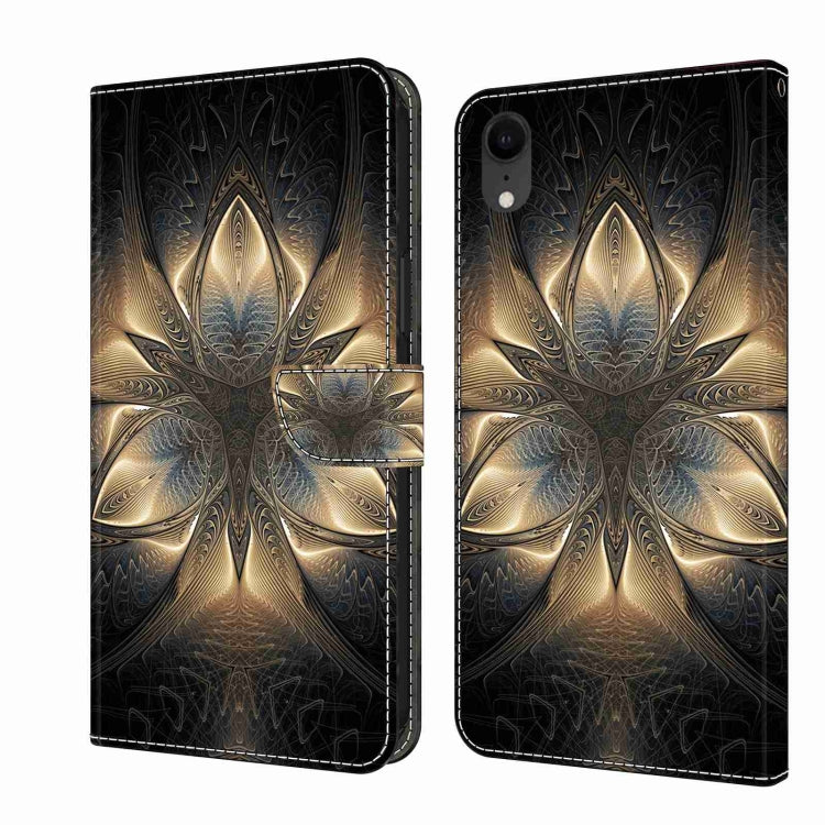Crystal 3D Shockproof Protective Leather Phone Case, For iPhone XR, For iPhone XS Max