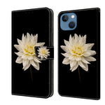 Crystal 3D Shockproof Protective Leather Phone Case, For iPhone 14 Pro Max, For iPhone 15