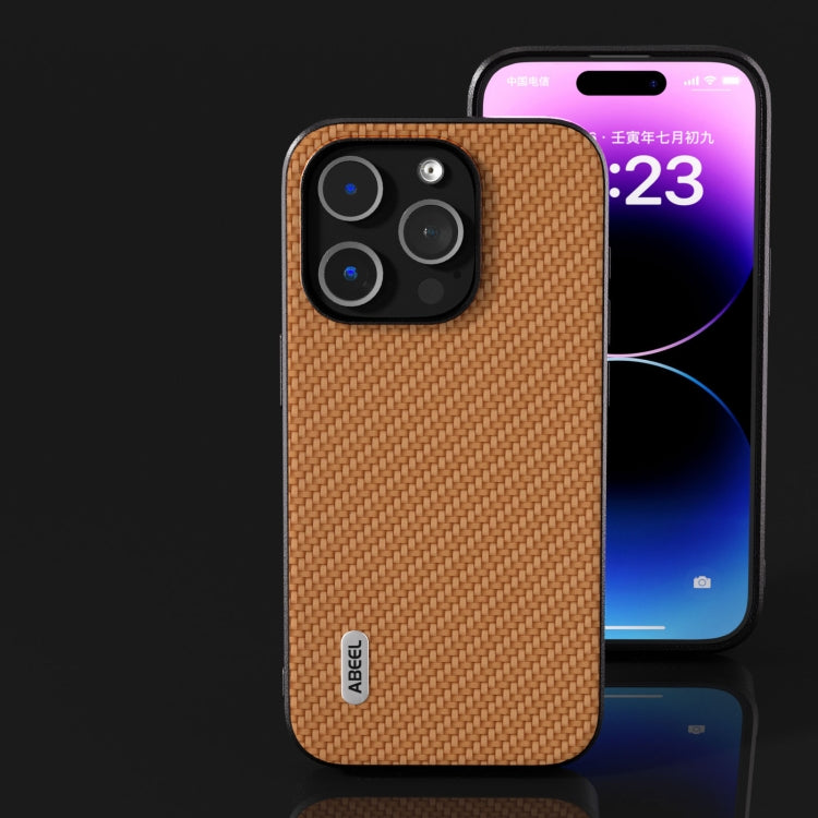 ABEEL Carbon Fiber Texture Protective Phone Case, For iPhone 14 Plus, For iPhone 14