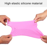 Silicone Non-slip Thickened Wear-resistant Waterproof Shoe Boots Cover, S, M, L