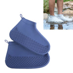 Silicone Non-slip Thickened Wear-resistant Waterproof Shoe Boots Cover, S, M, L