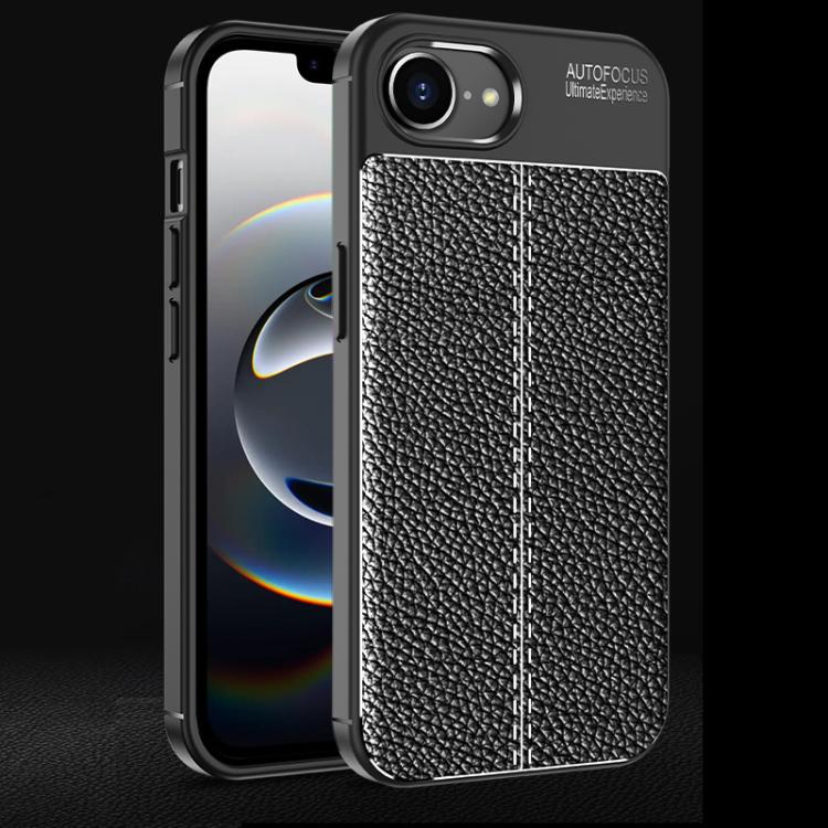 غطاء هاتف TPU مقاوم للصدمات بنقشة الليتشي، لهواتف iPhone 16e / 17e، iPhone 17 Pro Max، iPhone 17 Pro، iPhone 17، iPhone Air، iPhone 16 Pro Max، iPhone 16 Pro، iPhone 16 Plus، iPhone 16، iPhone 15 Pro Max، iPhone 15 Pro