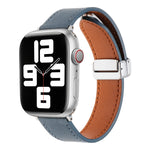 Magnetic Buckle Skin Feel Leather Watch Band, For Apple Watch Serie 4 40mm, For Apple Watch 38mm, For Apple Watch Serie 3 38mm, For Apple Watch Serie 3 42mm, For Apple Watch Serie 2 42mm, For Apple Watch Serie 2 38mm
