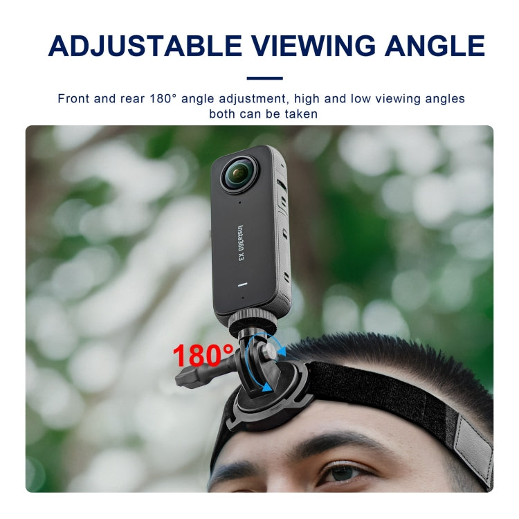 STARTRC Action Camera Magnetic POV View Bracket, Quick Release Headband