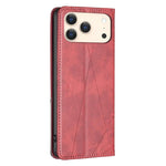 Rhombus Texture Magnetic Leather Phone Case, For iPhone 18 Pro Max/17 Pro Max, For iPhone 18 Pro/17 Pro, For iPhone 17, For iPhone 17 Air, For iPhone 16 Pro Max, For iPhone 16 Pro, For iPhone 16 Plus, For iPhone 16