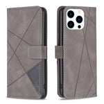 Magnetic Buckle Rhombus Texture Leather Phone Case, For iPhone 17 Pro Max, For iPhone 17 Pro, For iPhone 17, For iPhone Air, For iPhone 16 Pro Max, For iPhone 16 Pro, For iPhone 16 Plus, For iPhone 16
