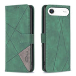 Magnetic Buckle Rhombus Texture Leather Phone Case, For iPhone 17 Pro Max, For iPhone 17 Pro, For iPhone 17, For iPhone Air, For iPhone 16 Pro Max, For iPhone 16 Pro, For iPhone 16 Plus, For iPhone 16