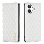 Diamond Lattice Magnetic Leather Flip Phone Case, For iPhone 18 Pro/17 Pro, For iPhone 18 Pro Max/17 Pro Max, For iPhone 17, For iPhone 17 Air, For iPhone 16 Pro Max, For iPhone 16 Pro, For iPhone 16 Plus, For iPhone 16