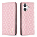 Diamond Lattice Magnetic Leather Flip Phone Case, For iPhone 17 Pro Max, For iPhone 17 Pro, For iPhone 17, For iPhone Air, For iPhone 16 Pro Max, For iPhone 16 Pro, For iPhone 16 Plus, For iPhone 16