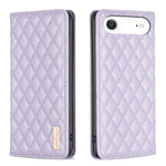 Diamond Lattice Magnetic Leather Flip Phone Case, For iPhone 17 Pro Max, For iPhone 17 Pro, For iPhone 17, For iPhone Air, For iPhone 16 Pro Max, For iPhone 16 Pro, For iPhone 16 Plus, For iPhone 16