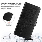 Embossed Butterfly Leather Phone Case, For iPhone 16 Pro, For iPhone 16 Plus, For iPhone 16, For iPhone 15 Pro Max, For iPhone 15 Pro, For iPhone 15 Plus