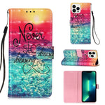 3D Painting Horizontal Flip Leather Phone Case, For iPhone 16 Pro, For iPhone 16 Plus, For iPhone 16, For iPhone 15 Pro Max, For iPhone 15 Pro, For iPhone 15 Plus