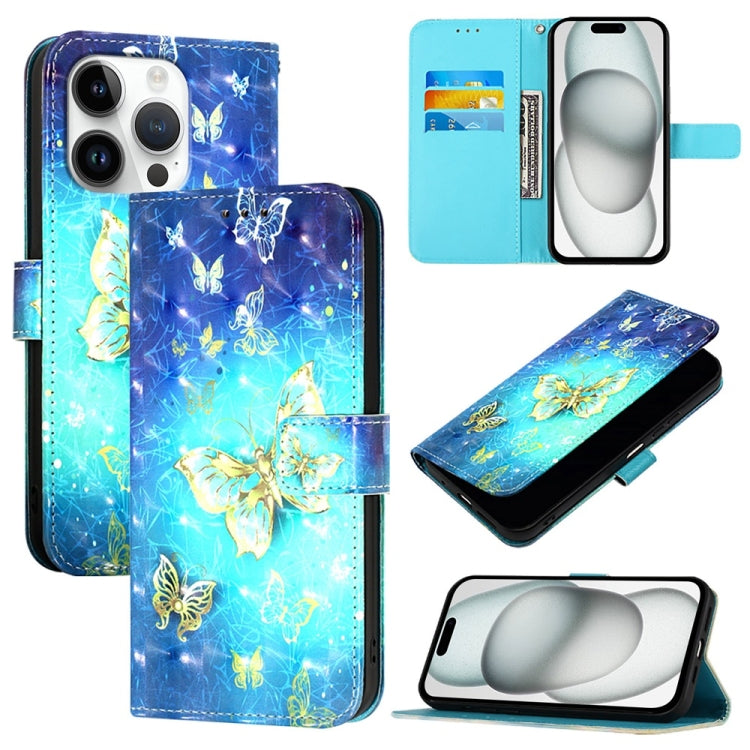 غطاء هاتف من الجلد بطلاء ثلاثي الأبعاد وقلب أفقي، لهواتف iPhone 16 Pro، iPhone 16 Plus، iPhone 16، iPhone 15 Pro Max، iPhone 15 Pro، iPhone 15 Plus