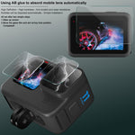 imak Rear Screen + Front Screen + Rear Camera Lens Tempered Glass Film, For GoPro HERO11 Black