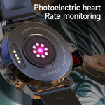 MT27 4G+64G 1.6 inch IP67 Waterproof 4G Android 8.1 Smart Watch Support Heart Rate / GPS, Leather Band