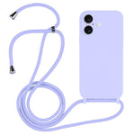 Crossbody Lanyard Liquid Silicone Case, For iPhone 17 Pro Max, For iPhone 17 Pro, For iPhone 17, For iPhone Air