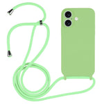 Crossbody Lanyard Liquid Silicone Case, For iPhone 17 Pro Max, For iPhone 17 Pro, For iPhone 17, For iPhone Air
