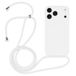 Crossbody Lanyard Liquid Silicone Case, For iPhone 17 Pro Max, For iPhone 17 Pro, For iPhone 17, For iPhone Air