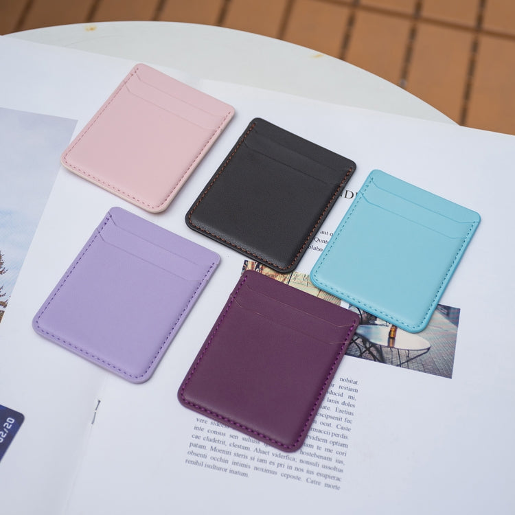 BFK12 R20 Texture Card Bag Mobile Phone Back Sticker
