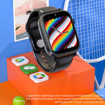 UNIWA X1S 1.9 inch IP67 Waterproof 4G Android 8.1 Dual Cameras Smart Watch Support Temperature Measurement, 1G+8G, 2G+16G