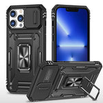 غطاء هاتف بدرع كاميرا من PC + TPU، لهواتف iPhone 16 Pro، iPhone 16 Plus، iPhone 16، iPhone 15 Pro Max، iPhone 15 Pro، iPhone 15 Plus