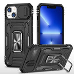 غطاء هاتف بدرع كاميرا من PC + TPU، لهواتف iPhone 16 Pro، iPhone 16 Plus، iPhone 16، iPhone 15 Pro Max، iPhone 15 Pro، iPhone 15 Plus