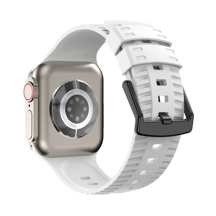 Tire Texture Silicone Watch Band, For Apple Watch Series 7 41mm, For Apple Watch Series 7 45mm, For Apple Watch SE 40mm