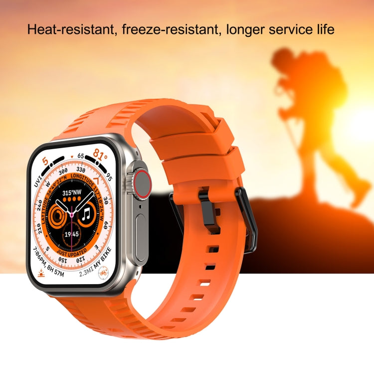 Tire Texture Silicone Watch Band, For Apple Watch Series 7 41mm, For Apple Watch Series 7 45mm, For Apple Watch SE 40mm