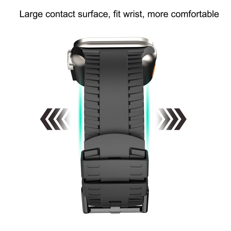 Tire Texture Silicone Watch Band, For Apple Watch Series 4 40mm, For Apple Watch Series 3 38mm, For Apple Watch Series 3 42mm