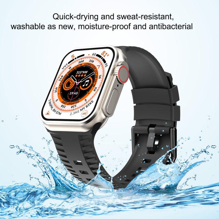 Tire Texture Silicone Watch Band, For Apple Watch SE 2023 40mm, For Apple Watch Ultra 2 49mm, For Apple Watch Series 9 45mm