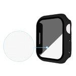 Frosted PC + Anti-spy Tempered Film Integrated Watch Protective Case, For Apple Watch Ultra 4 / 3 / 2 / 1 49mm, For Apple Watch SE 2025 / 2023 / 2022 44mm, For Apple Watch SE 2025 / 2023 / 2022 40mm, For Apple Watch 9 / 8 45mm, For Apple Watch 9 / 8 41...