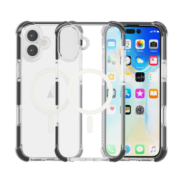 Acrylic Magsafe Magnetic Shockproof Phone Case, For iPhone 16 Pro Max, For iPhone 16 Pro, For iPhone 16 Plus, For iPhone 16, For iPhone 15 Pro Max