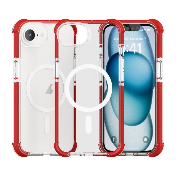غطاء هاتف أكريليك مقاوم للصدمات مع مغناطيس Magsafe، لهواتف iPhone 17e / 16e، iPhone 17 Pro Max، iPhone 17 Pro، iPhone 17، iPhone Air