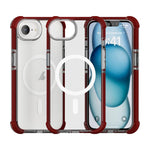 غطاء هاتف أكريليك مقاوم للصدمات مع مغناطيس Magsafe، لهواتف iPhone 17e / 16e، iPhone 17 Pro Max، iPhone 17 Pro، iPhone 17، iPhone Air