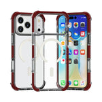 غطاء هاتف أكريليك مقاوم للصدمات مع مغناطيس Magsafe، لهواتف iPhone 17e / 16e، iPhone 17 Pro Max، iPhone 17 Pro، iPhone 17، iPhone Air