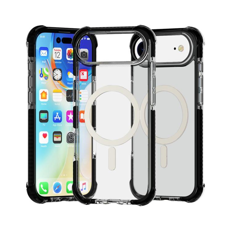 غطاء هاتف أكريليك مقاوم للصدمات مع مغناطيس Magsafe، لهواتف iPhone 17e / 16e، iPhone 17 Pro Max، iPhone 17 Pro، iPhone 17، iPhone Air