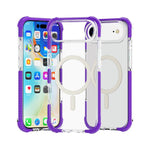 غطاء هاتف أكريليك مقاوم للصدمات مع مغناطيس Magsafe، لهواتف iPhone 17e / 16e، iPhone 17 Pro Max، iPhone 17 Pro، iPhone 17، iPhone Air