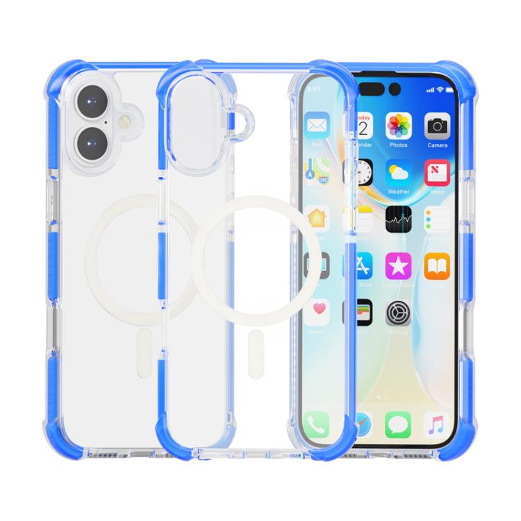 غطاء هاتف أكريليك مقاوم للصدمات مع مغناطيس Magsafe، لهواتف iPhone 17e / 16e، iPhone 17 Pro Max، iPhone 17 Pro، iPhone 17، iPhone Air