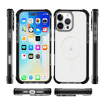 غطاء هاتف أكريليك مقاوم للصدمات مع مغناطيس Magsafe، لهواتف iPhone 17e / 16e، iPhone 17 Pro Max، iPhone 17 Pro، iPhone 17، iPhone Air